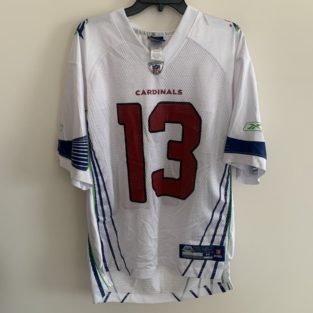 Kurt Warner 13 Arizona Cardinals 2009 NFL Superbowl Jersey Medium